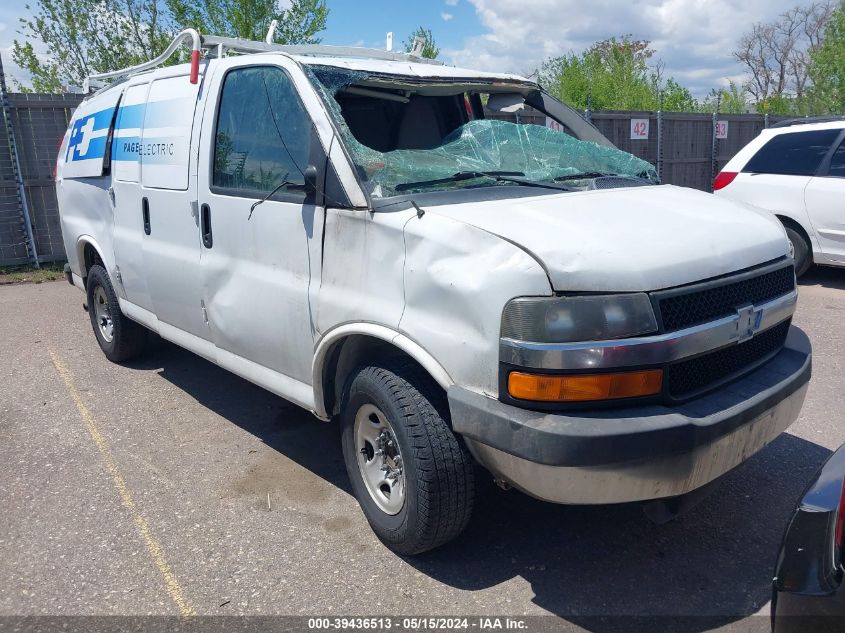 2013 Chevrolet Express 3500 Work Van VIN: 1GCZGTBGXD1160837 Lot: 39436513