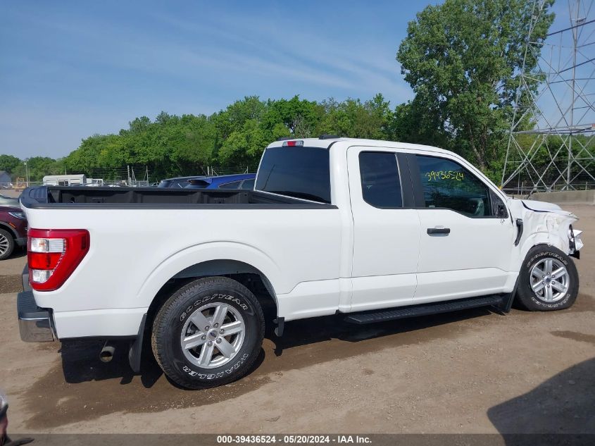 2021 Ford F-150 Xl VIN: 1FTEX1EP2MFB07695 Lot: 39436524