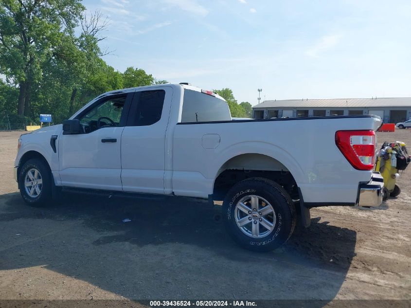 2021 Ford F-150 Xl VIN: 1FTEX1EP2MFB07695 Lot: 39436524