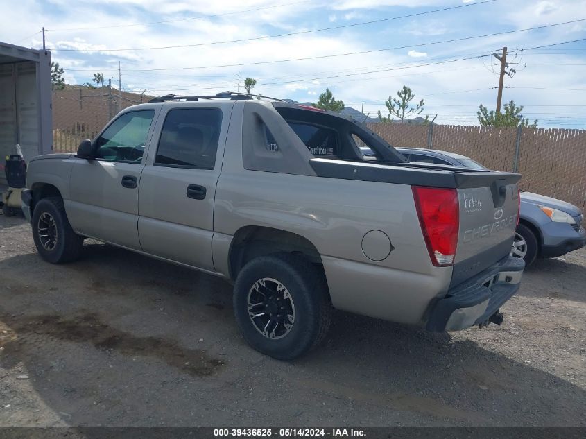 2005 Chevrolet Avalanche 1500 Z66 VIN: 3GNEC12Z05G205407 Lot: 39436525