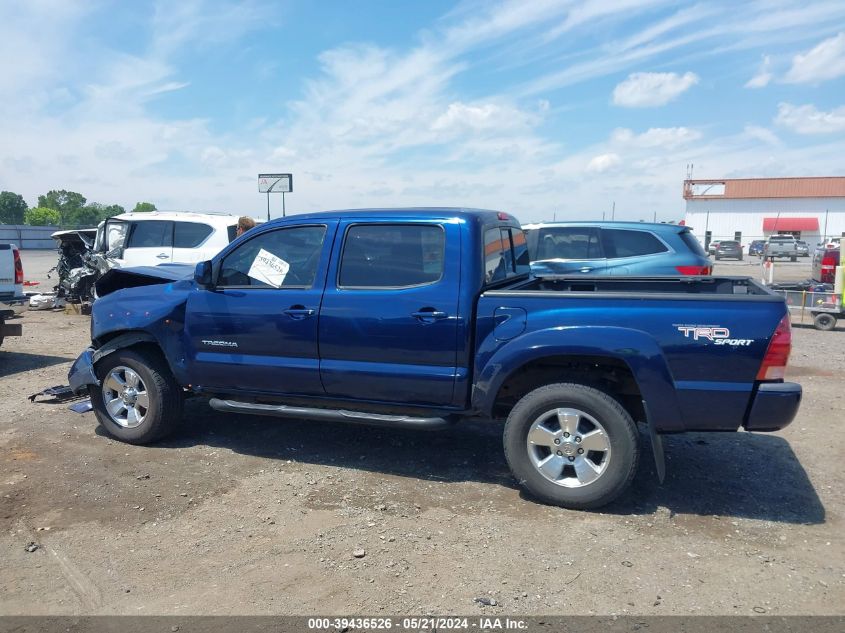 2006 Toyota Tacoma Prerunner V6 VIN: 5TEJU62N76Z249456 Lot: 39436526