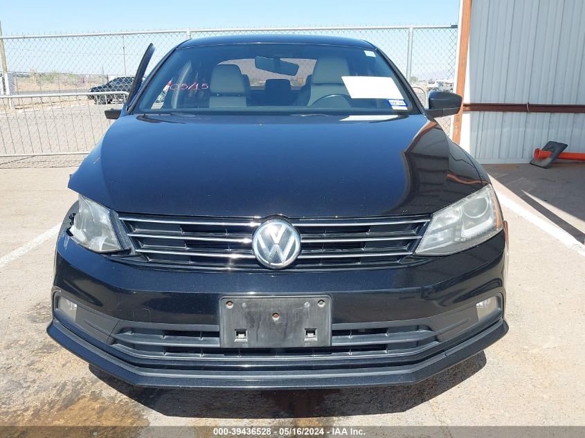 2016 Volkswagen Jetta 1.8T Sport VIN: 3VWD17AJ7GM407350 Lot: 39436528