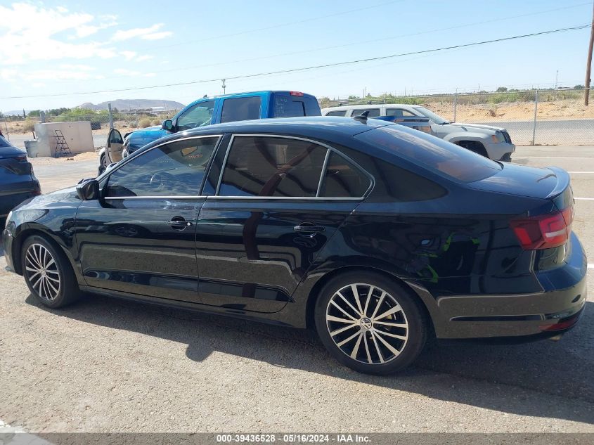 2016 Volkswagen Jetta 1.8T Sport VIN: 3VWD17AJ7GM407350 Lot: 39436528