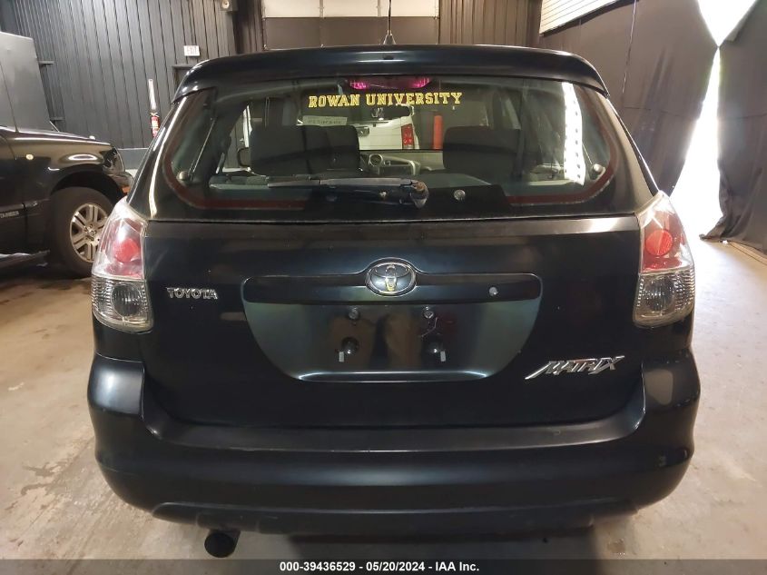 2008 Toyota Matrix VIN: 2T1KR32E68C696163 Lot: 39436529