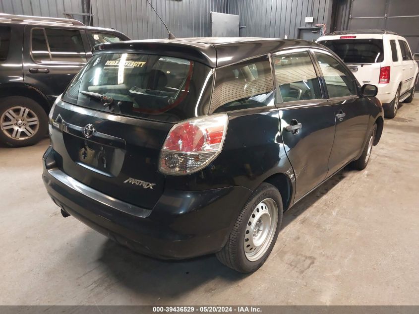 2008 Toyota Matrix VIN: 2T1KR32E68C696163 Lot: 39436529