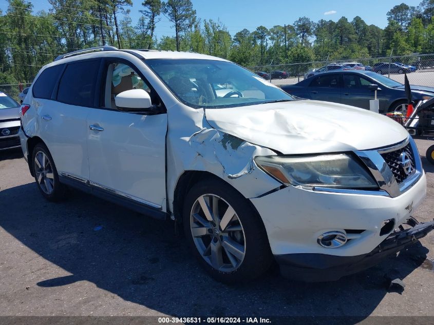 2015 Nissan Pathfinder Platinum VIN: 5N1AR2MNXFC638478 Lot: 39436531