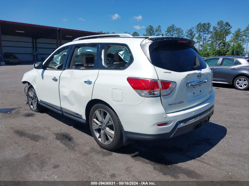 2015 Nissan Pathfinder Platinum VIN: 5N1AR2MNXFC638478 Lot: 39436531