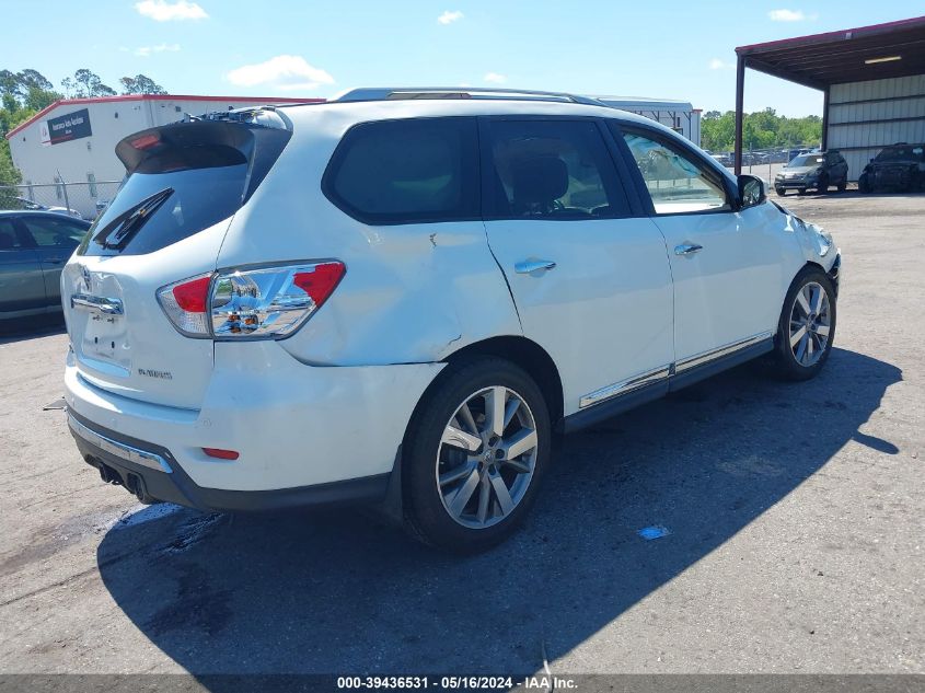 2015 Nissan Pathfinder Platinum VIN: 5N1AR2MNXFC638478 Lot: 39436531