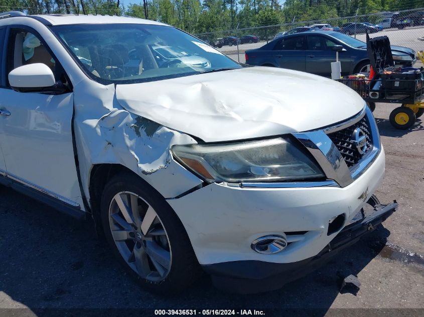 2015 Nissan Pathfinder Platinum VIN: 5N1AR2MNXFC638478 Lot: 39436531