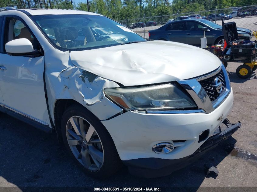 2015 Nissan Pathfinder Platinum VIN: 5N1AR2MNXFC638478 Lot: 39436531