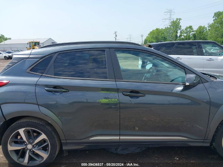 2019 Hyundai Kona Ultimate VIN: KM8K53A50KU199225 Lot: 39436537