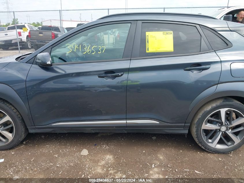 2019 Hyundai Kona Ultimate VIN: KM8K53A50KU199225 Lot: 39436537