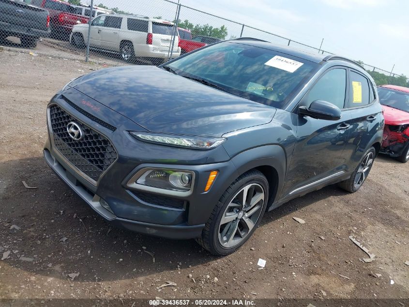 2019 Hyundai Kona Ultimate VIN: KM8K53A50KU199225 Lot: 39436537