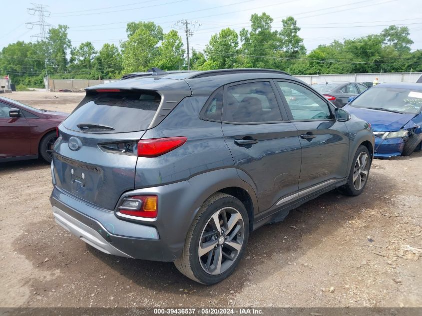 2019 Hyundai Kona Ultimate VIN: KM8K53A50KU199225 Lot: 39436537