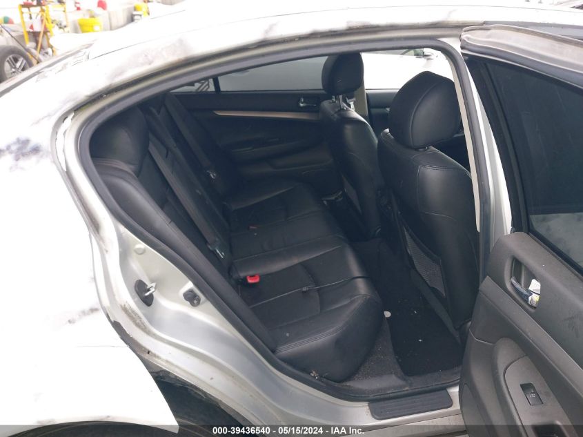 2010 Infiniti G37 Journey VIN: JN1CV6AP5AM400677 Lot: 39436540