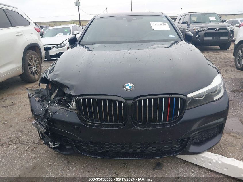 2018 BMW 740I VIN: WBA7E2C57JG742145 Lot: 39436550