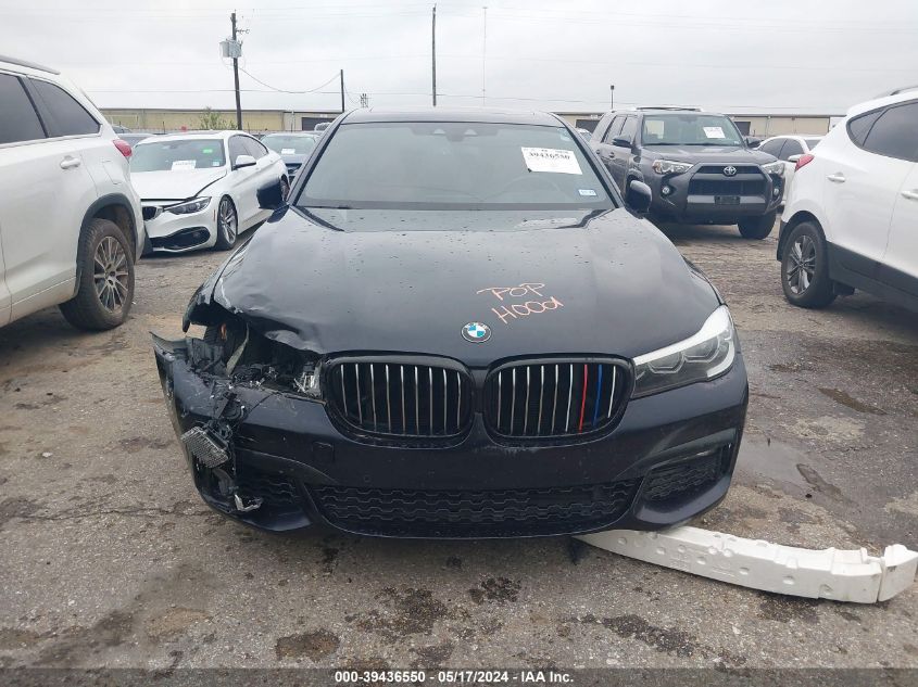 2018 BMW 740I VIN: WBA7E2C57JG742145 Lot: 39436550