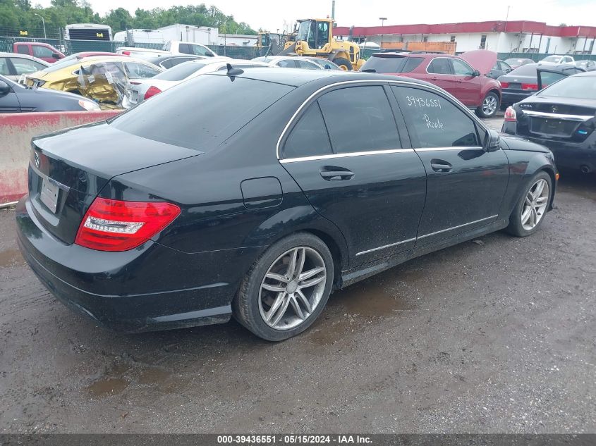 WDDGF4HB4DA802101 | 2013 MERCEDES-BENZ C 250