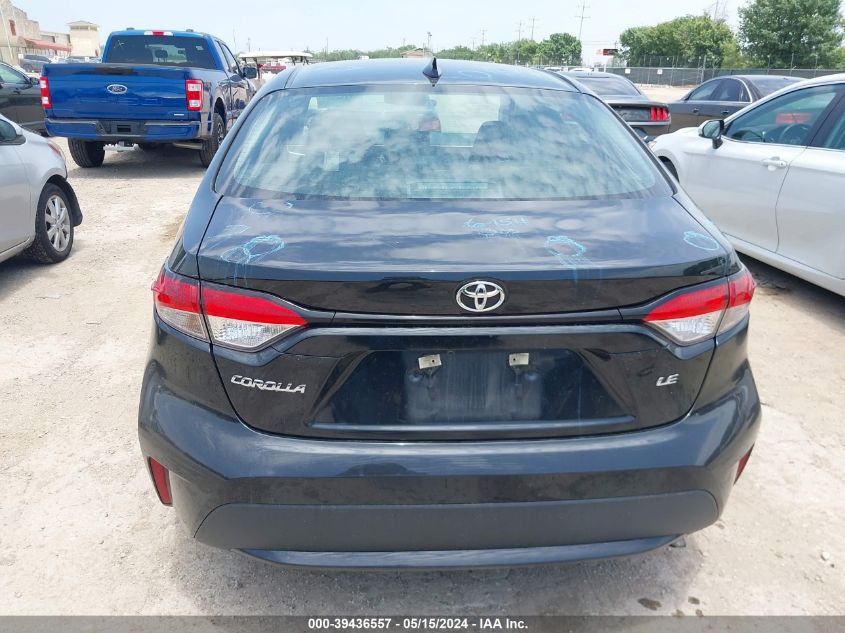 2022 Toyota Corolla Le VIN: 5YFEPMAE6NP368392 Lot: 39436557