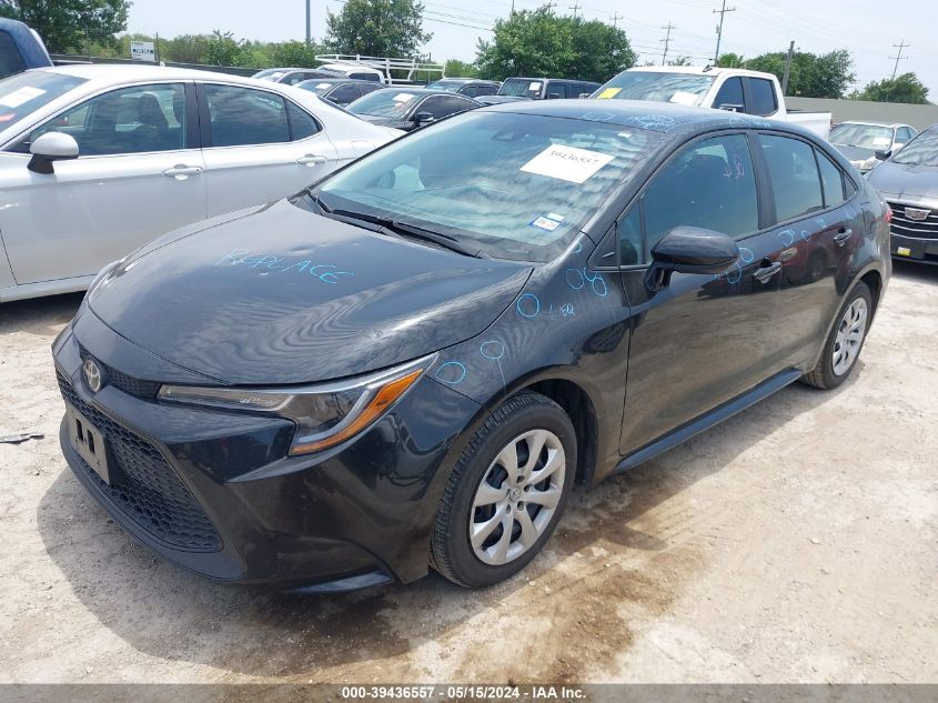 2022 TOYOTA COROLLA LE - 5YFEPMAE6NP368392