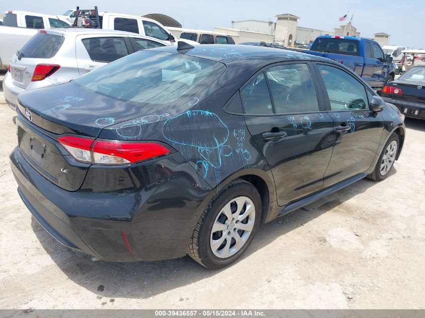 2022 TOYOTA COROLLA LE - 5YFEPMAE6NP368392