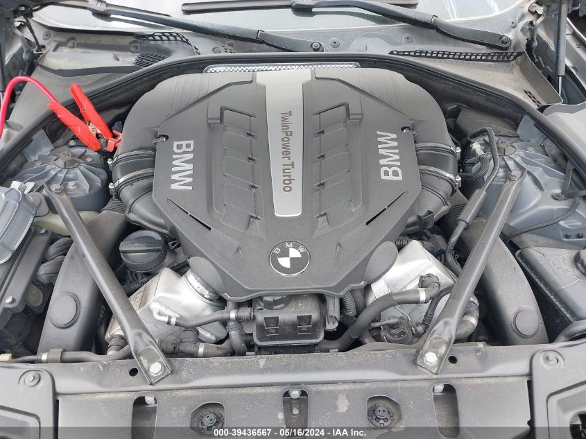 2013 BMW 550I VIN: WBAFR9C5XDDX80306 Lot: 39436567