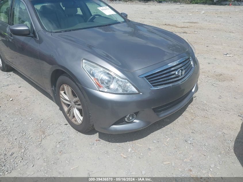 2011 Infiniti G37X VIN: JN1CV6ARXBM409541 Lot: 39436570