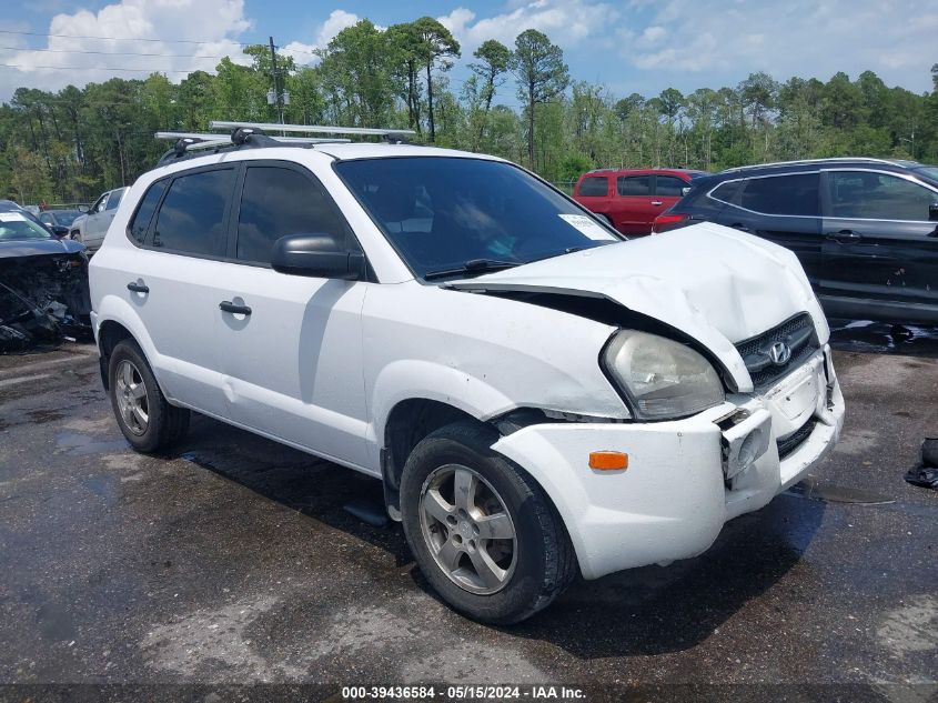 2008 Hyundai Tucson Gls VIN: KM8JM12B38U875389 Lot: 39436584