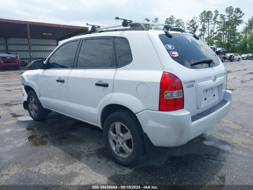 2008 Hyundai Tucson Gls VIN: KM8JM12B38U875389 Lot: 39436584