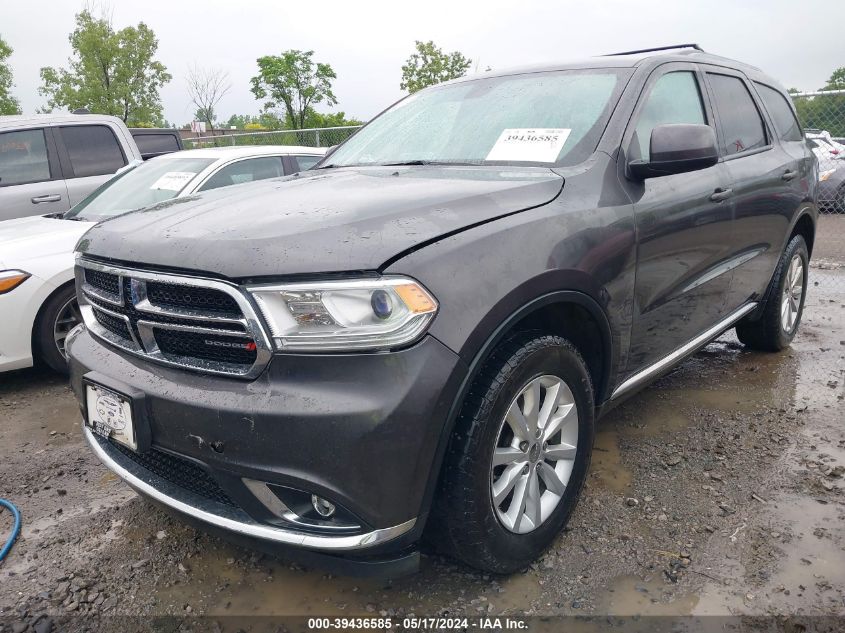 2015 Dodge Durango Sxt VIN: 1C4RDJAG5FC888801 Lot: 39436585