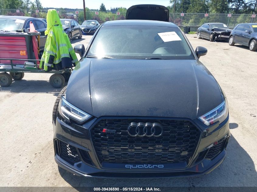 2019 Audi Rs 3 2.5T VIN: WUABWGFF2KA902659 Lot: 39436590