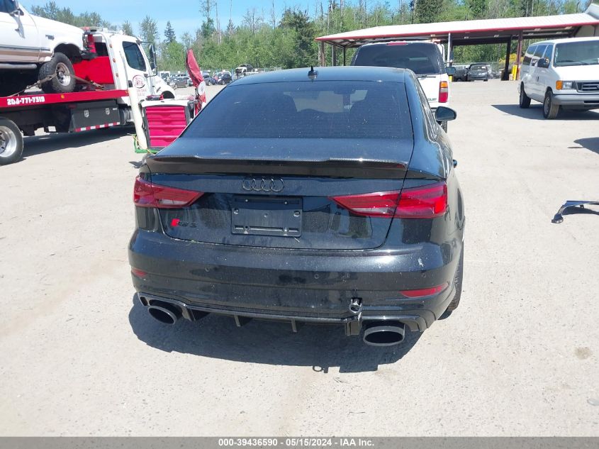 2019 Audi Rs 3 2.5T VIN: WUABWGFF2KA902659 Lot: 39436590