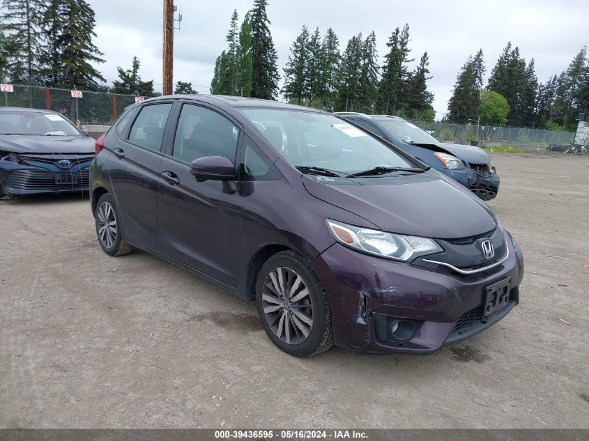 2015 Honda Fit Ex/Ex-L VIN: 3HGGK5H83FM785640 Lot: 39436595