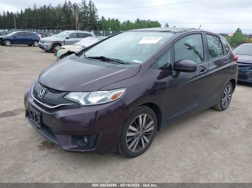 2015 Honda Fit Ex/Ex-L VIN: 3HGGK5H83FM785640 Lot: 39436595