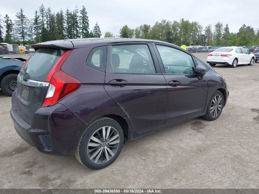 2015 Honda Fit Ex/Ex-L VIN: 3HGGK5H83FM785640 Lot: 39436595