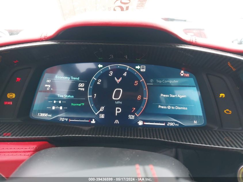 2023 Chevrolet Corvette Stingray Rwd 3Lt VIN: 1G1YC2D4XP5102348 Lot: 39436599