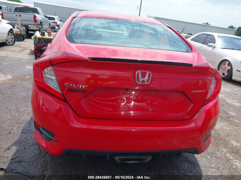 2019 Honda Civic Sport VIN: 2HGFC2F80KH593790 Lot: 39436601