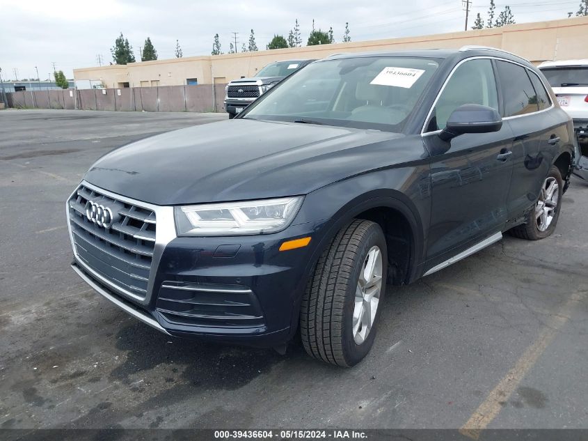 2018 Audi Q5 2.0T Premium/2.0T Tech Premium VIN: WA1BNAFY7J2086601 Lot: 39436604