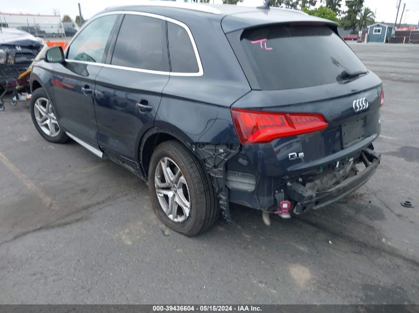 2018 Audi Q5 2.0T Premium/2.0T Tech Premium VIN: WA1BNAFY7J2086601 Lot: 39436604