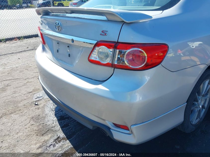 2011 Toyota Corolla S VIN: 2T1BU4EE0BC690933 Lot: 39436607