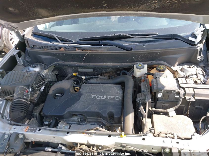 2019 Chevrolet Equinox Lt VIN: 2GNAXKEVXK6122754 Lot: 39436610