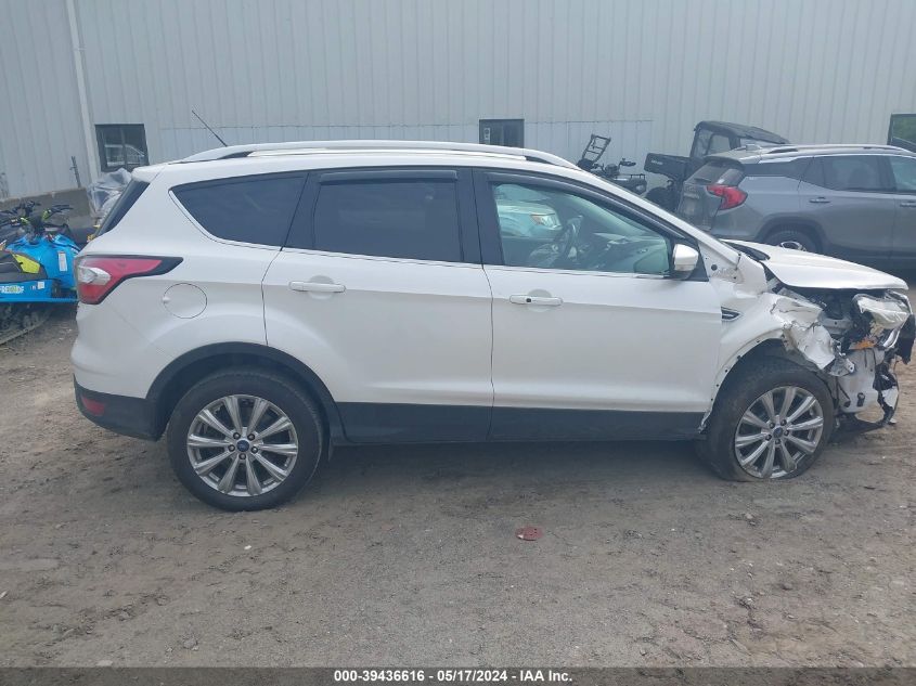 2017 Ford Escape Titanium VIN: 1FMCU9J99HUC12995 Lot: 39436616