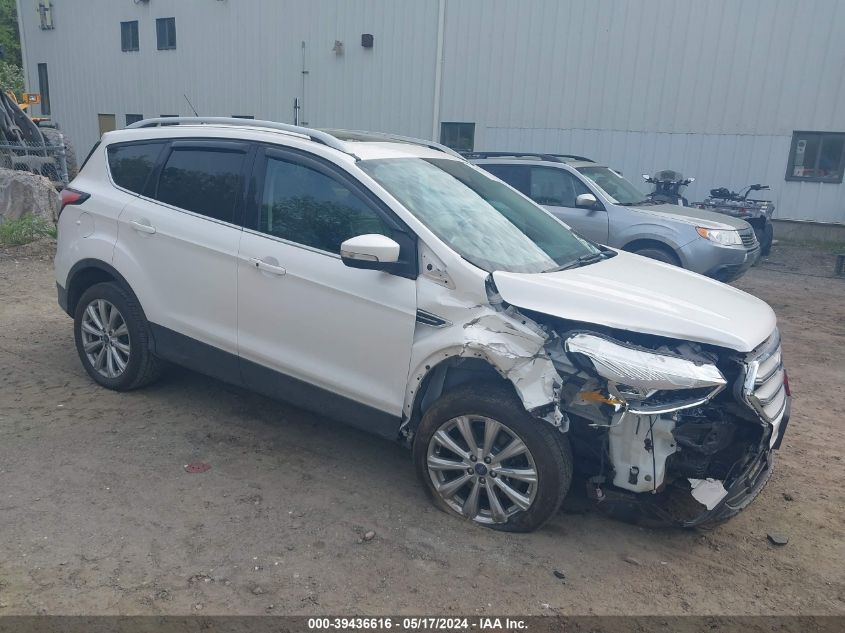 2017 Ford Escape Titanium VIN: 1FMCU9J99HUC12995 Lot: 39436616