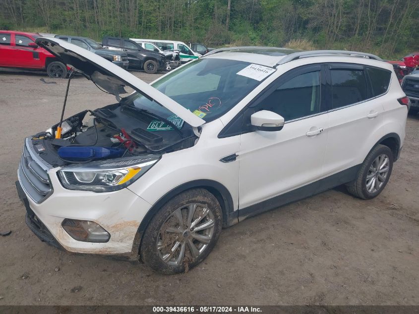 2017 Ford Escape Titanium VIN: 1FMCU9J99HUC12995 Lot: 39436616