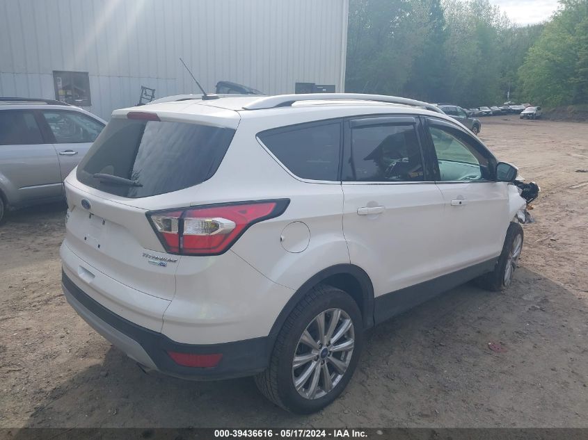 2017 Ford Escape Titanium VIN: 1FMCU9J99HUC12995 Lot: 39436616