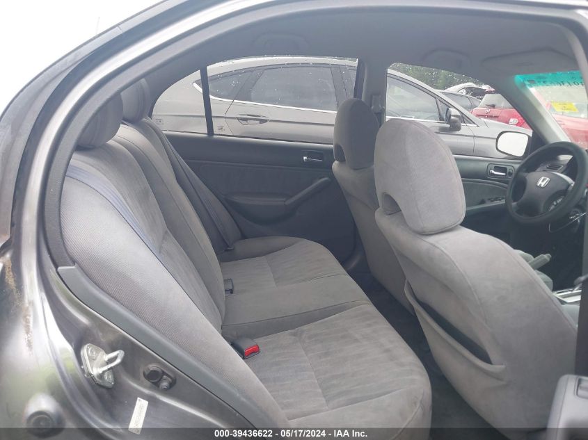 2004 Honda Civic Lx VIN: 2HGES16564H615521 Lot: 39436622