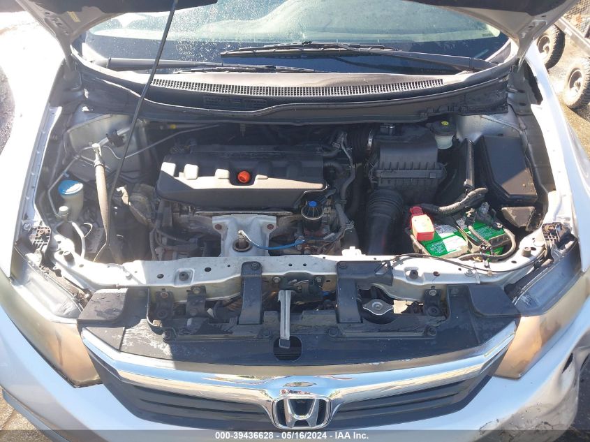 2012 Honda Civic Ex VIN: 19XFB2F81CE314989 Lot: 39436628