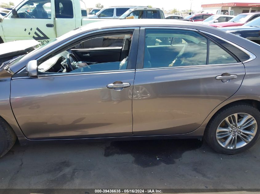 2016 Toyota Camry Se VIN: 4T1BF1FK4GU212159 Lot: 39436635