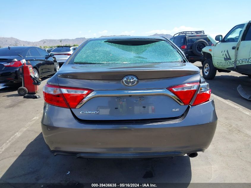 2016 Toyota Camry Se VIN: 4T1BF1FK4GU212159 Lot: 39436635