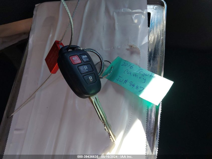 2016 Toyota Camry Se VIN: 4T1BF1FK4GU212159 Lot: 39436635